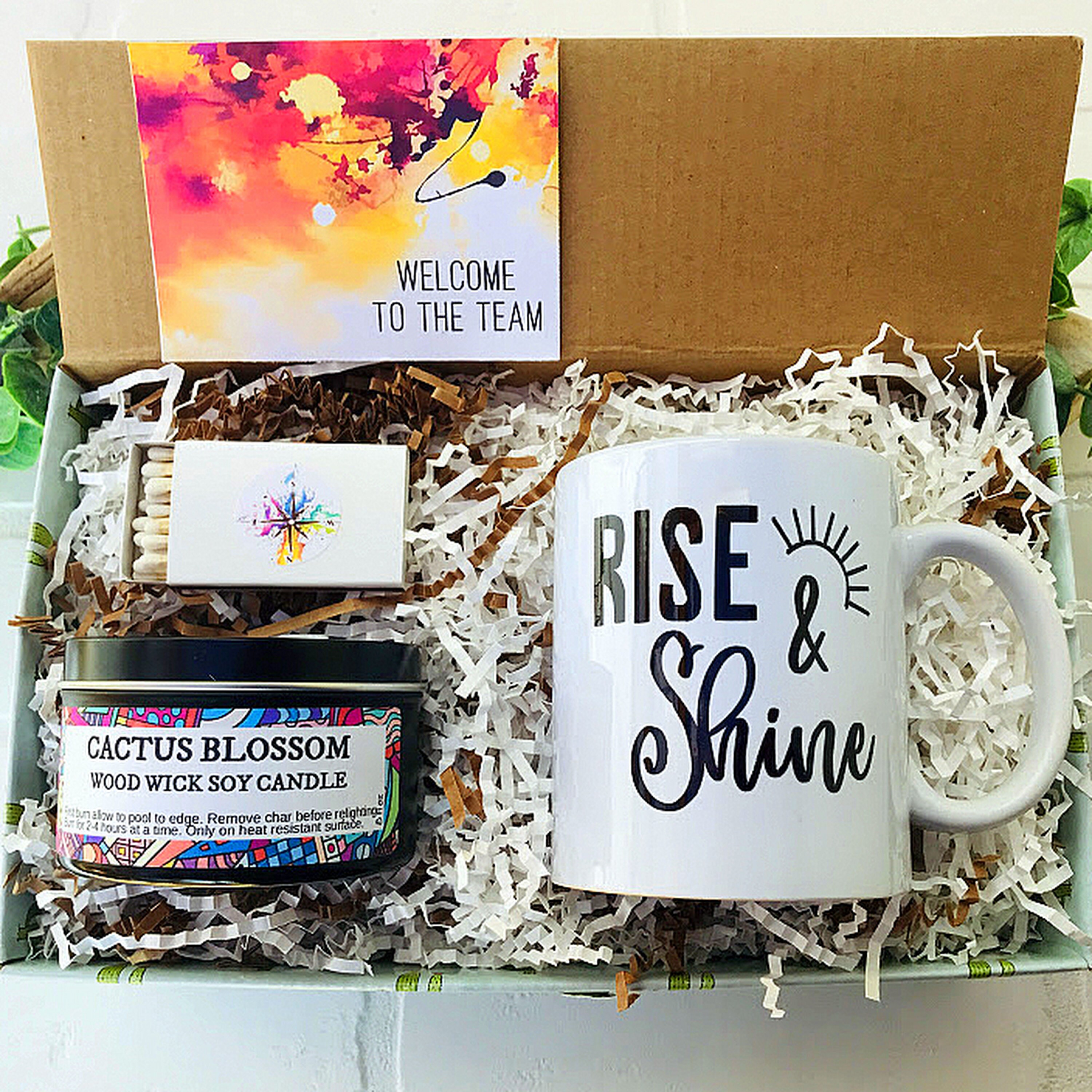 To The Team Gift Box New Employee Gift Set Etsy