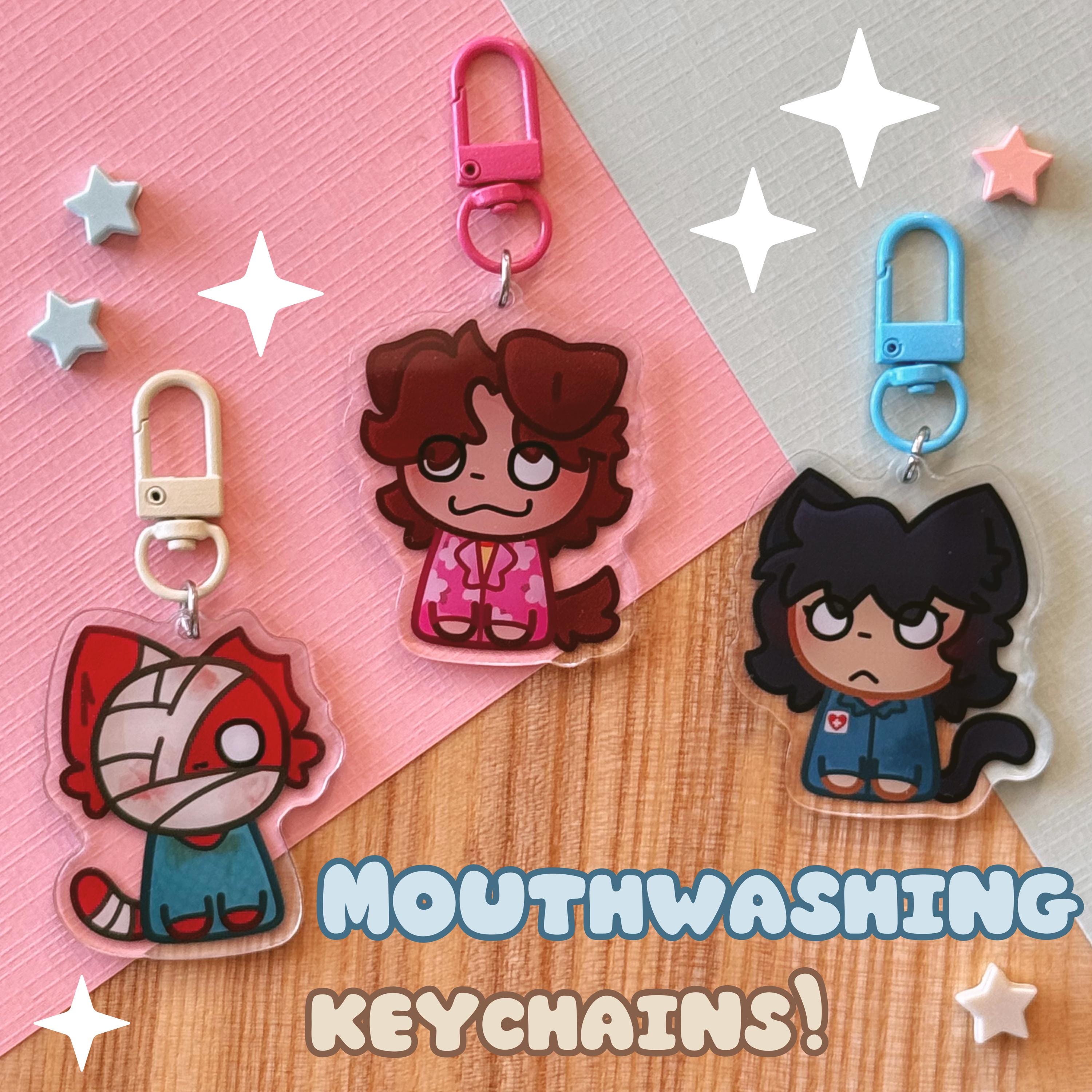 Mouthwashing keychain - Etsy 日本