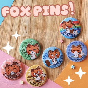 Fox Pins!!