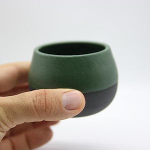 Handmade Ceramic Espresso Cup, Green Espresso Cup, Tea Cup, Coffee Cup, Pottery Cup