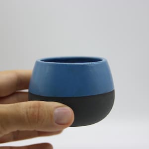 Handmade Ceramic Espresso Cup, Blue Espresso Cup, Tea Cup, Coffee Cup, Pottery Cup