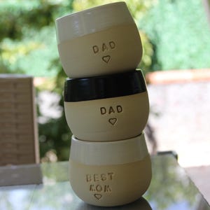 Tasse à expresso personnalisée : tasse personnalisée en céramique faite main