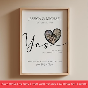 Editable Money Gift Wedding, Wedding Gift For Bride and Groom, Personalized Wedding Gift For Couple Unique, Wedding Money Gift Ideas