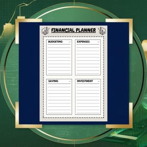 Planificador financiero definitivo: presupuesto, ahorro, inversión y seguimiento de gastos / Descarga digital