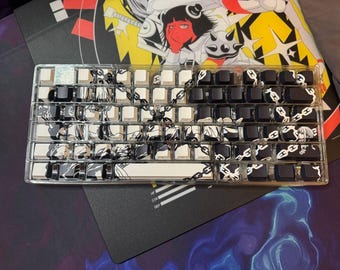 Makima Anime PBT Keycap Set – Custom Mechanical Keyboard Keycaps