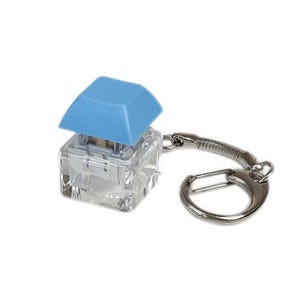 Keycap Keychain / Clicky Fidget Keyboard / Key Cap Stim Toy / Mechanical Keyboard Fidget Keychain / Without LED Light Key Accessories