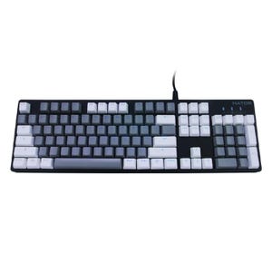 104 Keys Monochrome PBT Keycap Set / Keycaps Double Molding Technology /ANSI Layout / Keyboard Accessories / Keycaps set /