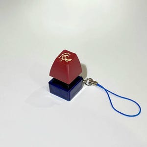 Keycap Fidget Ducky Keychain / Mechanical Switch Keychain / Fingertip Button Stress Relief / Pop Toys / One Key Keyboard Fidget