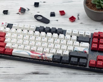 Varmilo Beijing Opera PBT-tangentsats, mekaniskt tangentbord (123 tangenter)