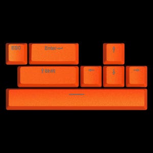 Juego de teclas PBT naranjas: ESC, espacio, flechas