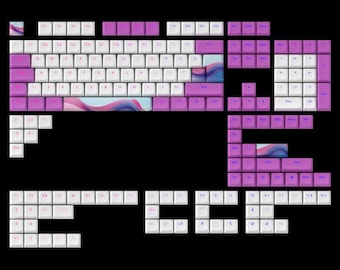 Candy K PBT Keycaps Set – Doubleshot Dye-Sub, CSA Profile, 177 Key