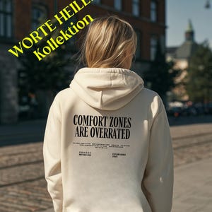 Bluza z kapturem z mocnym przesłaniem: Strefy komfortu są przereklamowane
