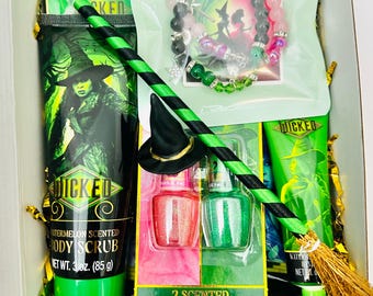 Elphaba or Glinda Self Care Gift Box, Wicked-Inspired Tween Gift