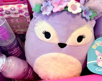 Squishmallow Spa Gift Box, Plush Self Care, Get Well Tween Gift