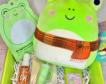 Tween Self Care Gift | Squishmallow Gift Box with Sol De Janeiro