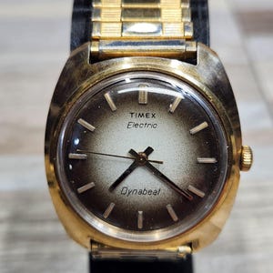 Gold Electric Watch - Etsy display picture 2
