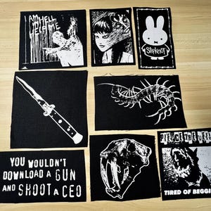 Punk Emo Alt Patch Collection 2