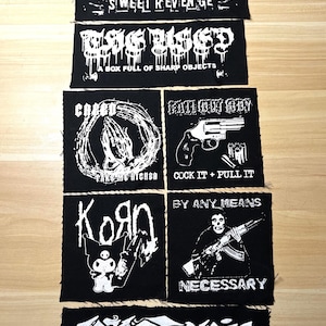 Punk Emo Alt Patch Collection 1
