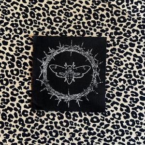 Horror Patches: Punk, Emo, Goth, Alt Canvas Appliques for Jackets image 5