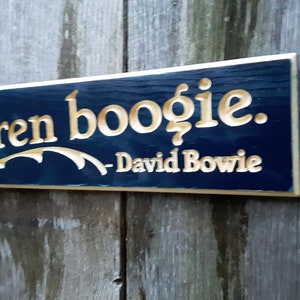 Let all the children boogie Routed Carved Engraved Sign