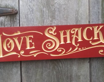 Love Shack Sign - Etsy