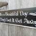 U2 It's a Beautiful Day Shabby Painted Wood Sign - Etsy