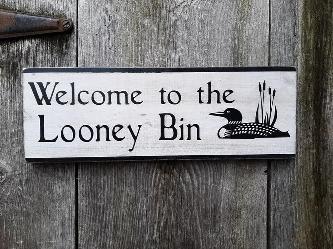 to the Looney Bin Shabby Primitive Cottage Wood Etsy