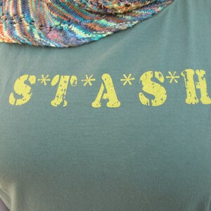 STASH Stash Knitting T-Shirt Sizes: Small S XXXL 3X Gift for Knitters image 2