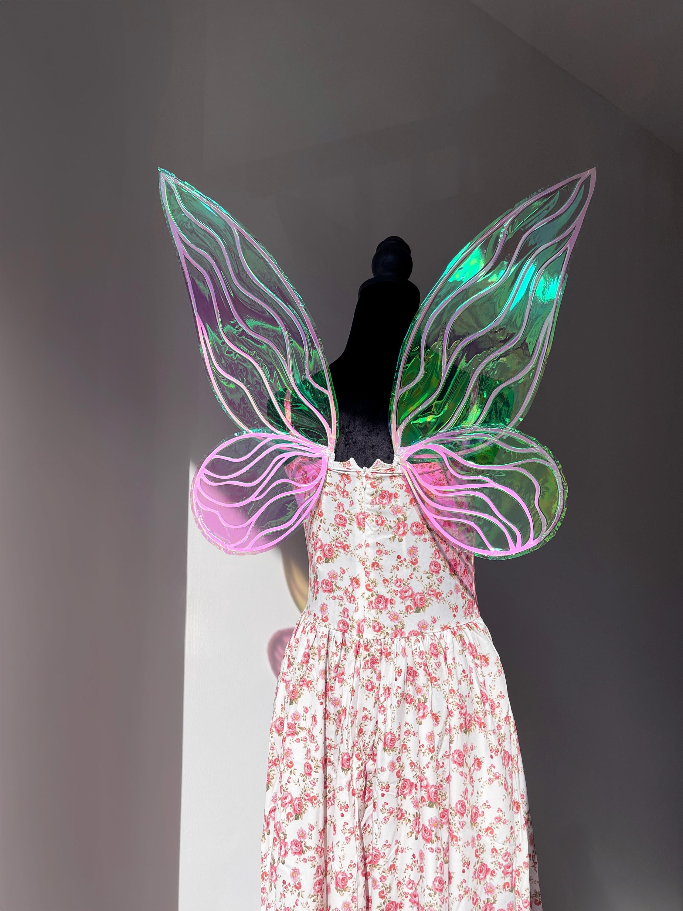 Betsey Johnson Fairy Wings Pastel Shades Fairy Plus Size - Etsy main image 2