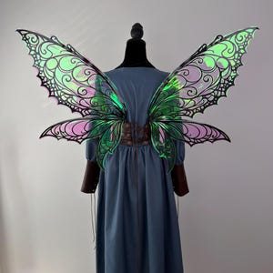 Dark butterfly wings for festivals, Halloween events