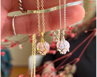 Collana con castello di diamanti, gioielli eleganti, collana da principessa, ciondolo a forma di castello scintillante, regalo per la migliore amica, regalo per la fidanzata, San Valentino