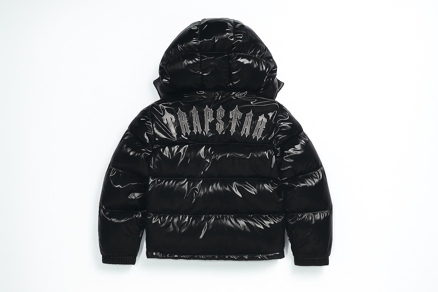 Trapstar Irongate Detachable Hooded Puffer Jacket Gloss