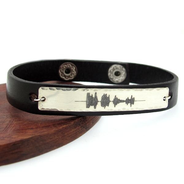 Sound wave bracelet for guys sale