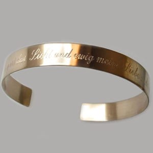 Gold Inspirational Cuff Bracelet Personalized Bangle Bracelet Quote Bracelet Custom Word Bracelet Meaningful Gift Adjustable Open Bange Cuff