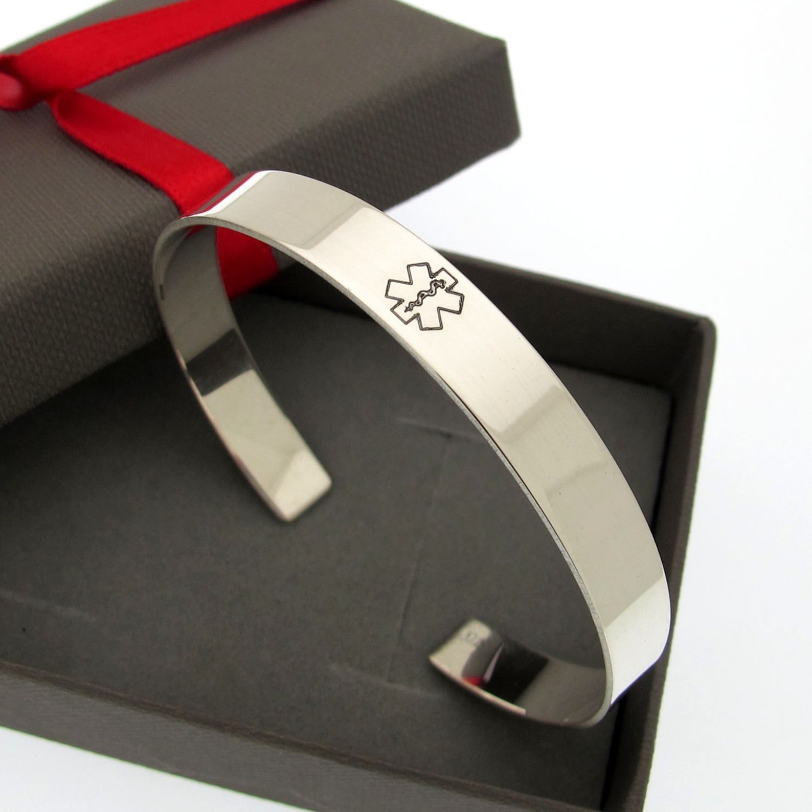 Bracelet diabétique de type 1 Bracelet manchette en argent - Etsy France