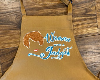 Woman with a Gadget Apron