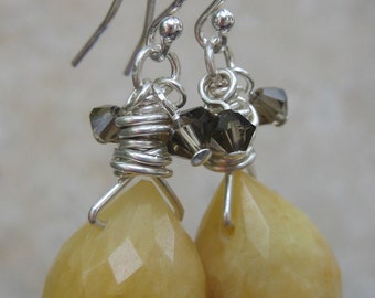 Carmen Miranda Earring - Pineapple Quartz