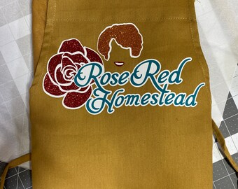 RoseRed Homestead Apron - glitter