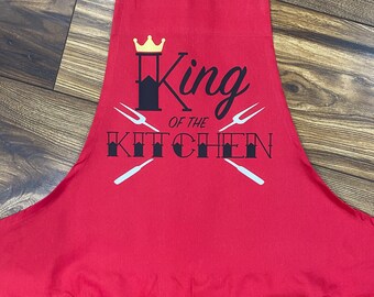 King of the Kitchen Apron