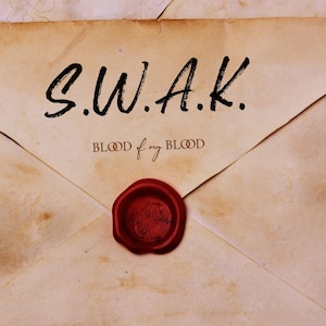 Blood for My Blood PNG | S.W.A.K. Brush Quote | Outlander Prequel Digital Art