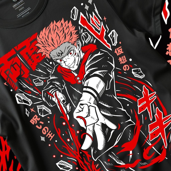 Sukuna-png-bestand | Jujutsu Kaisen-ontwerp | Koning der Vloeken | Direct downloaden