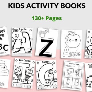 Kids Coloring & Activity Book