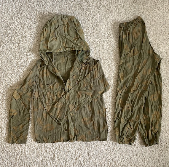 Soviet KZS Camo Suit: Berezka Sniper Tactical Jumpsuit, Size 2. - Etsy