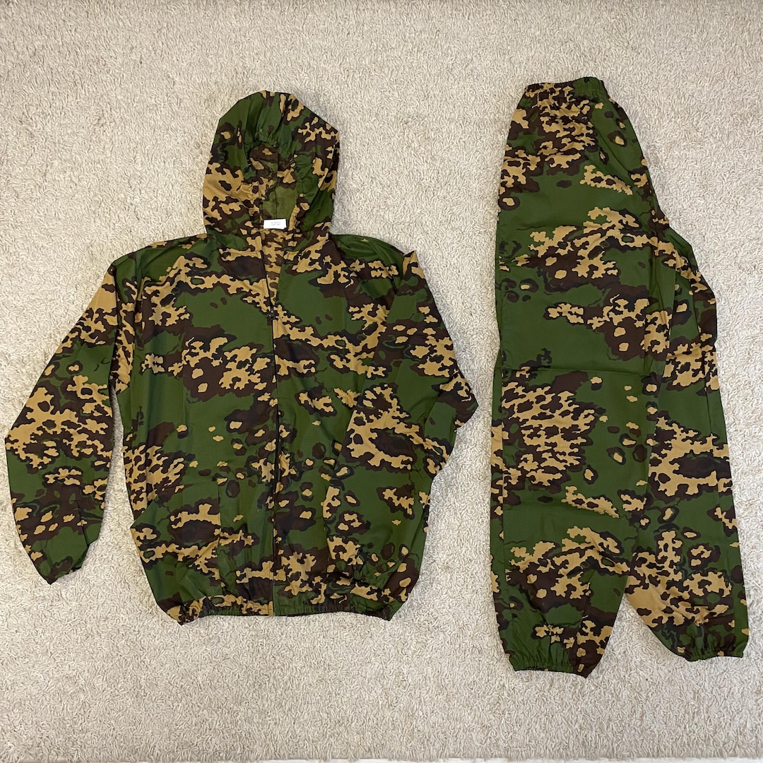 Partizan Ss-leto Camo Suit: Military Tactical Jumpsuit With Hood