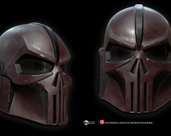 Mandalorian Punisher Helmet - DIY Kit