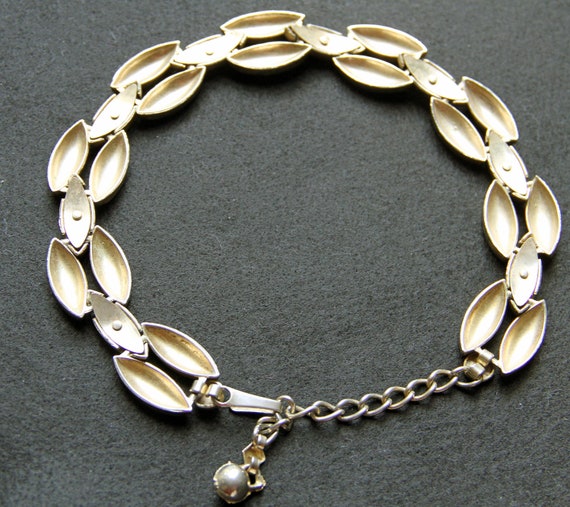 Vintage MidCentury 3D Chainlink Choker - image 6