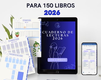 Cuaderno de lecturas 2026 (Book Journal Castellano)