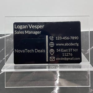 cartões de visita de metal grosso - cartões de visita - cartões de trabalho - trabalho - cartões de visita pretos - cartão de visita personalizado - cartão personalizado - cartão personalizado