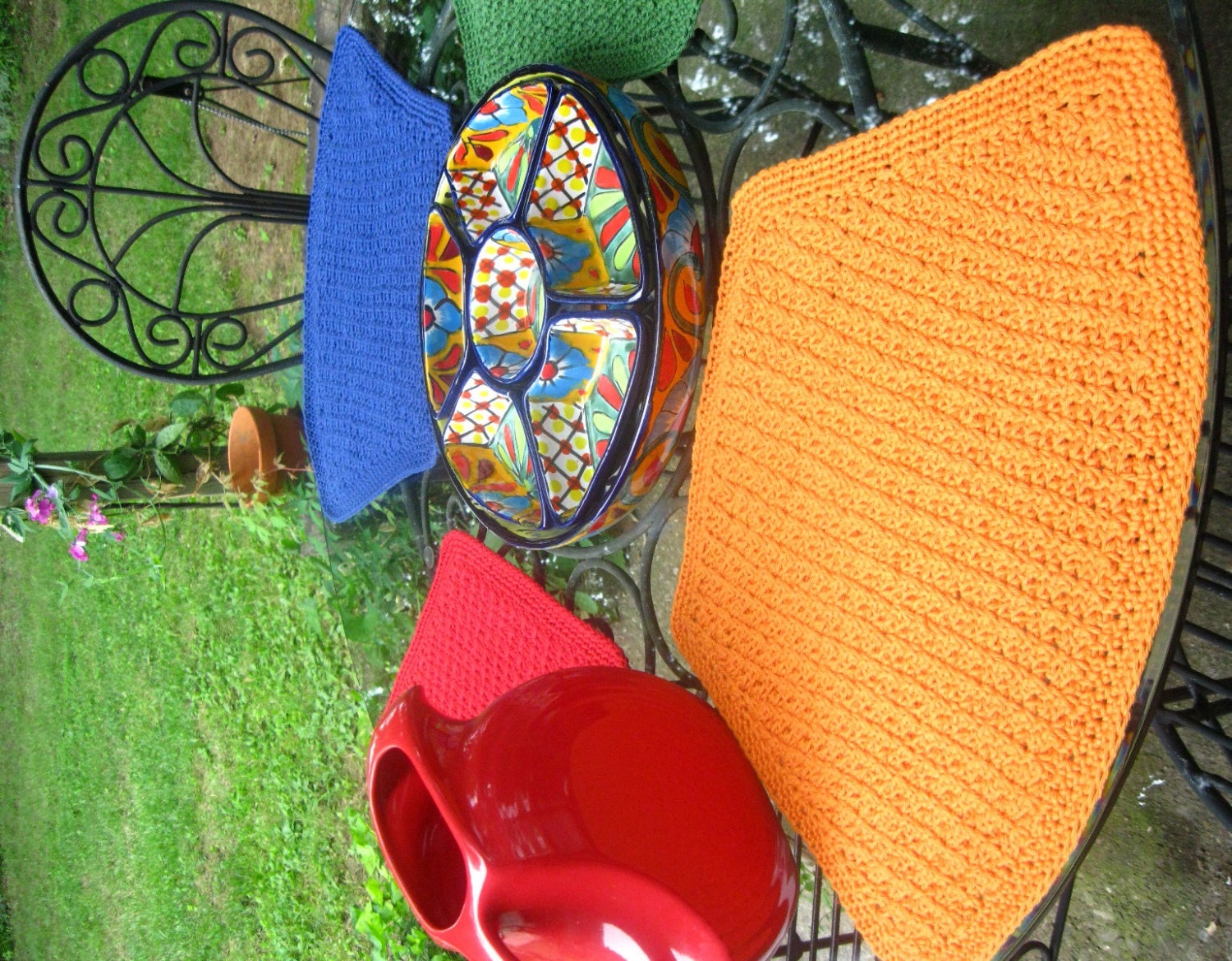 Mesa De Fiesta Placemats PDF Crochet Pattern Etsy