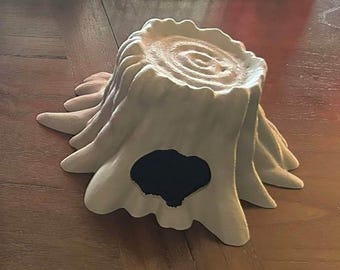 Tree Stump Reptile Hide